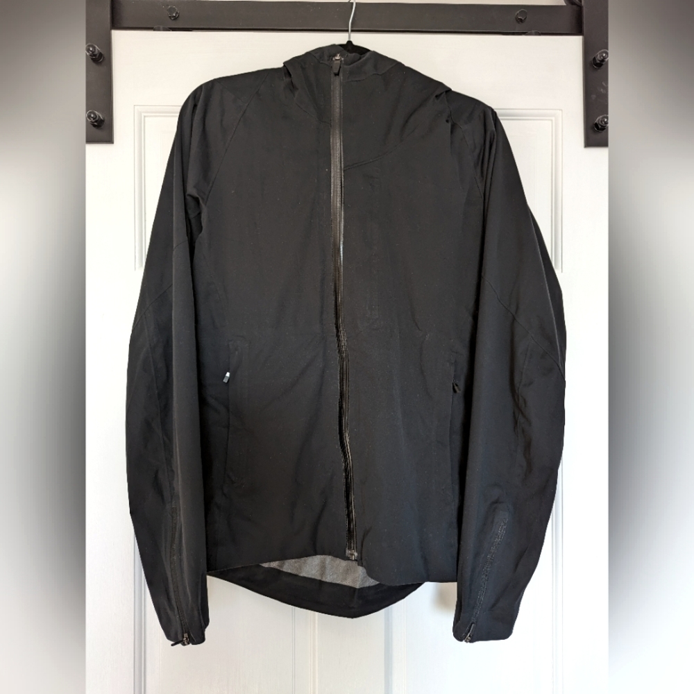 Men's Small Nau Rain Jacket - Black